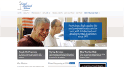Desktop Screenshot of goodshepherdmanor.org